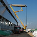24米高空压瓦机履带式反吊顶平台车博远高空举升机厂家