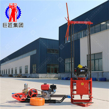 油動6馬力小型勘探鉆機30米淺層巖芯取樣器便攜式鉆探設(shè)備