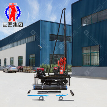 履帶款小型輕便巖芯鉆機(jī)50米液壓巖芯勘探取樣鉆機(jī)動力充沛