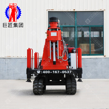 華夏巨匠履帶款注漿加固鉆機(jī)操作簡(jiǎn)單移動(dòng)方便注漿加固一體鉆機(jī)