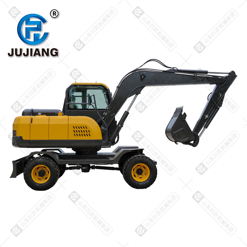 厂家直销WJL90-9M轮式液压挖掘机农用工程轮挖多功能钩机设备