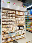  Yopin store shelf, mall display shelf, headwear pendant, earrings, rack, jewelry display, steel and wood display shelf