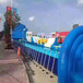 网红水上滑梯泡沫机出租水上闯关项目道具水上乐园设备租赁