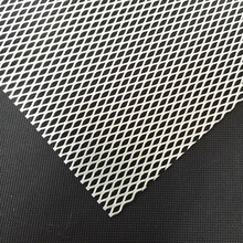 0.1mm厚钛斜拉网孔径0.8x1.2mm电极钛网钛板网