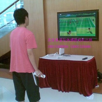 北京活动游戏桌上足球体感足球模拟高尔夫球租赁