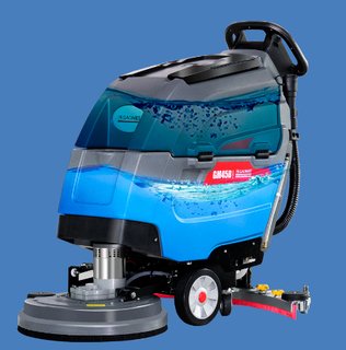 济南电瓶式洗地机适合各种地面清洁自动洗地机图片5