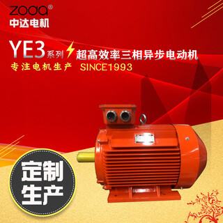 异步电动机YE3-180LX-2-37KW380V立卧式驱动电机替代YE2图片2