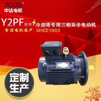 变频电机Y2PF-180L-4-22KW立式V5安装冷却塔马达