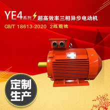 能效YE4-250M-2-55KW节能电动机卧式异步电动机GB18613-2020