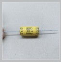 无极性铝电解电容器-卧式NP22uF100V尺寸10X21mm