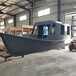 定制木质仿古轮船模型舰艇模型道具船