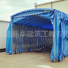 南京玄武区活动推拉遮阳挡雨棚钢结构雨棚移动停车棚厂家报价
