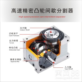 凸轮分割器激光焊接设备电动分度盘精密转电动盘
