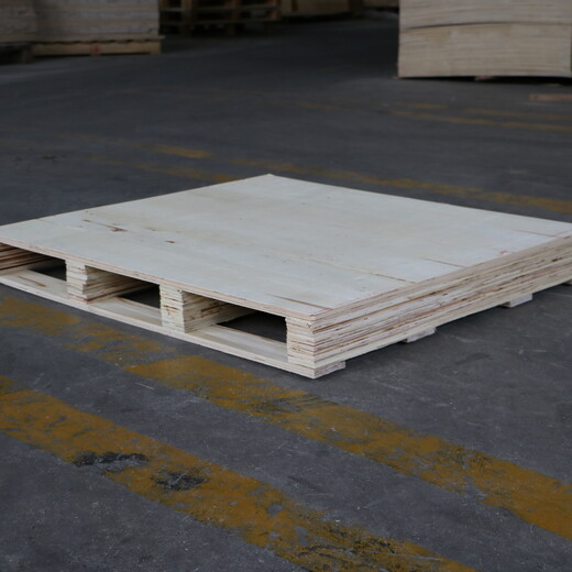 青岛胶南免熏蒸出口胶合板托盘批发双面木栈板根据货物定制尺寸