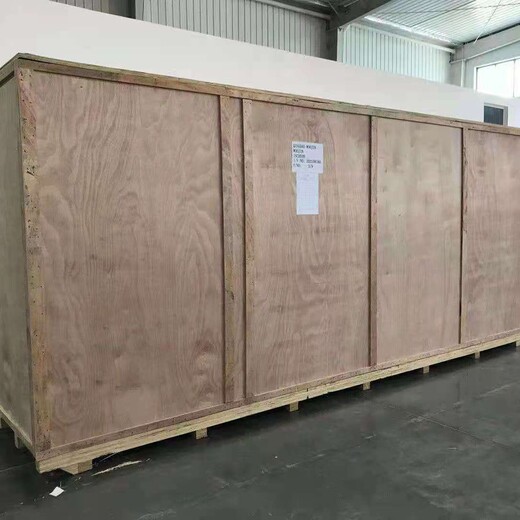 青岛保税区附近木箱厂家根据货物定制出口免熏蒸包装箱上门加固