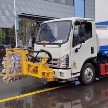 城市护栏清洗机波形护栏清洗设备全自动隔离护栏毛刷清洗