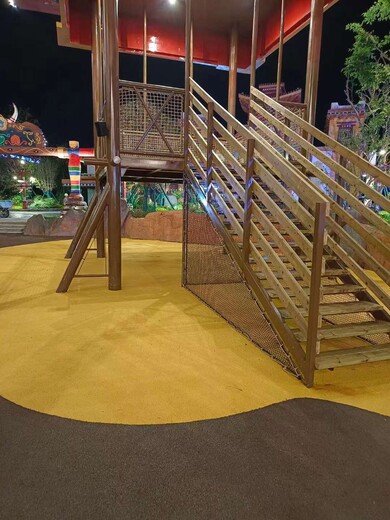 徐州露骨料生态透水地坪·彩色洗砂地面施工·室内地坪装饰设计