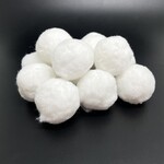 阜新纤维球滤料白色纤维球毛绒型过滤材料