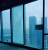 西安百米大厦破裂玻璃维修更换+改开窗+换胶+西安江高幕墙公司