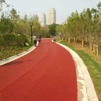 广东深圳市彩色沥青色粉生产彩色沥青彩色沥青施工队