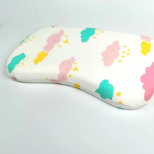 记忆棉婴儿枕头婴儿定型枕婴儿防偏头枕防护婴儿枕图片