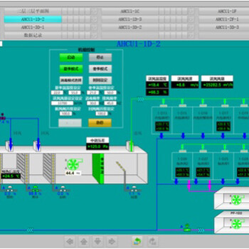 无锡镇江空调自控系统净化车间恒温恒湿自控PLC