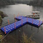 游艇码头浮箱水上景观工程平台浮筒旅游交通码头浮箱