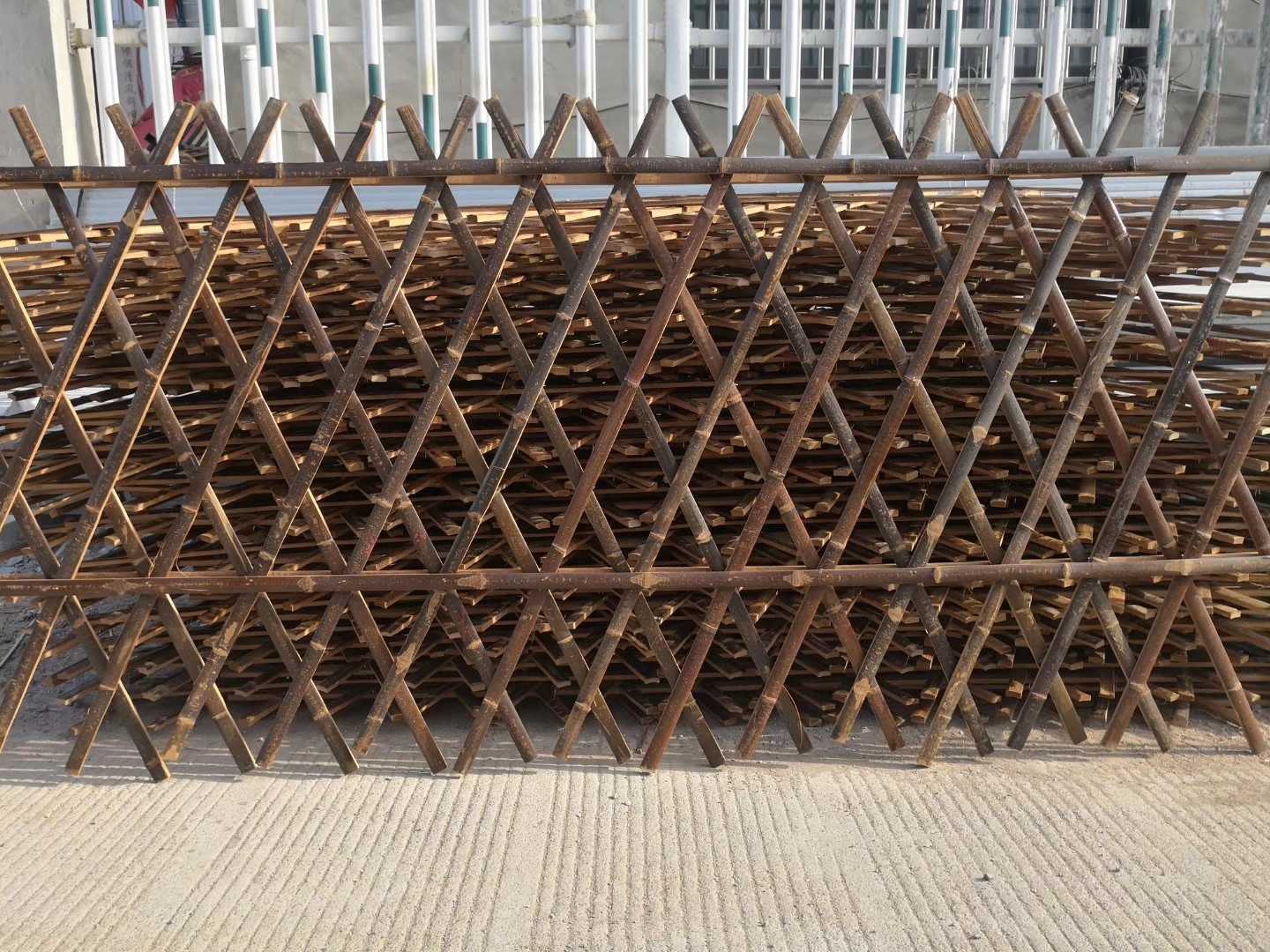 交口 竹篱笆竹拉网栅栏