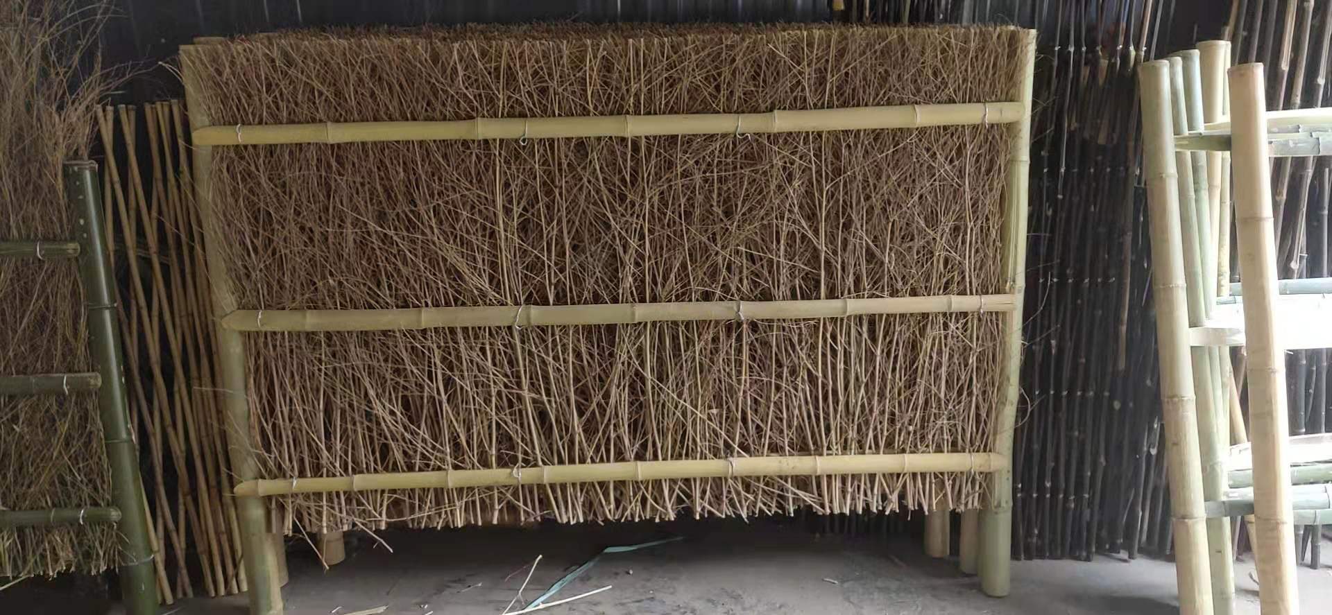 浦江 竹篱笆PVC塑钢护栏菜园使用