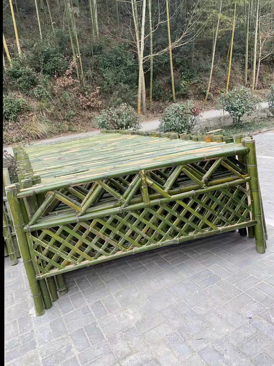 杨市街道 竹篱笆塑钢护栏