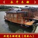 湖南湘潭景区6.52米船检小画舫船8人游玩电动船仿古小木船