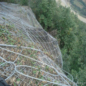 公路邊鋼絲網護坡.護坡掛網鋼絲網