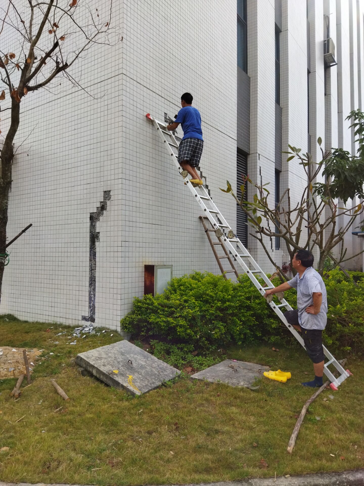 麻陂外墙高空防水施工，惠州市博罗正规防水补漏公司