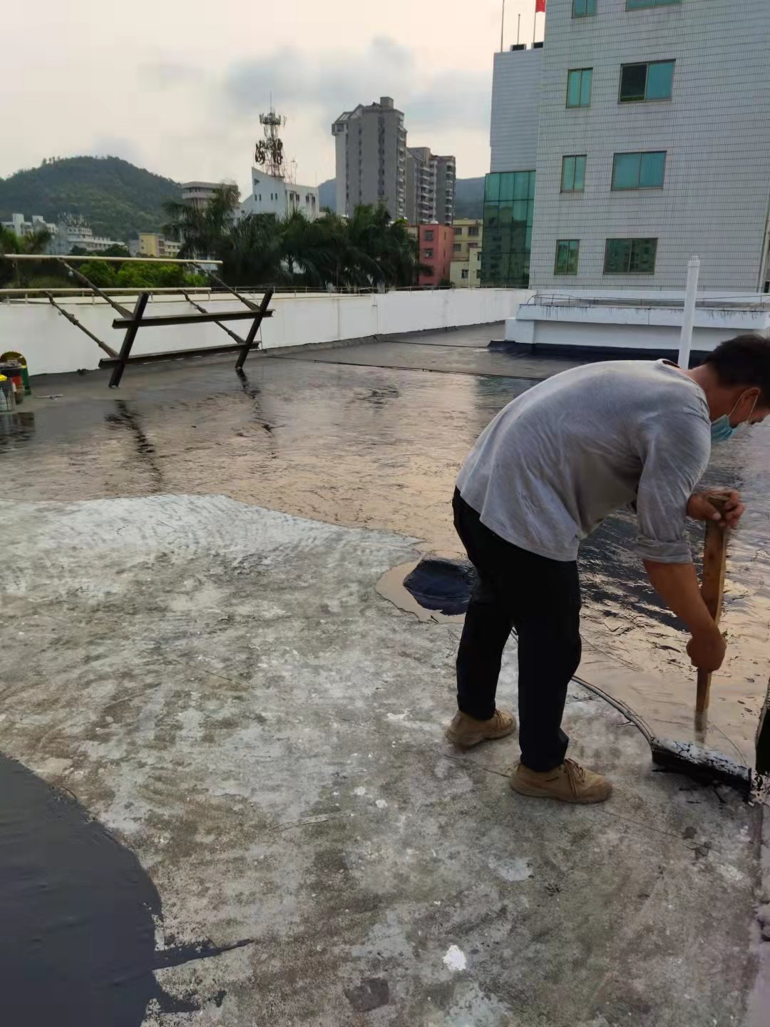 泰美窗台周边渗水，惠州博罗防水工程施工公司