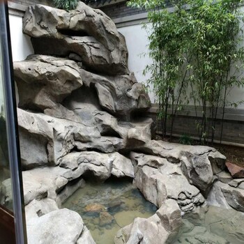 哈密溶洞假山制作-哈密魚池假山價格低