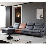 现代定制功能沙发科技布艺沙发极简客厅整装小户型简约弧形沙发