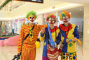 青島慶典活動小丑氣球派發小丑魔術表演圖片