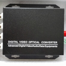 成都派森8路正视频+1路反向数据光端机RS8V1D220V/FC20KM