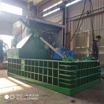 广安160吨金属压块机铁屑废料压块机供应
