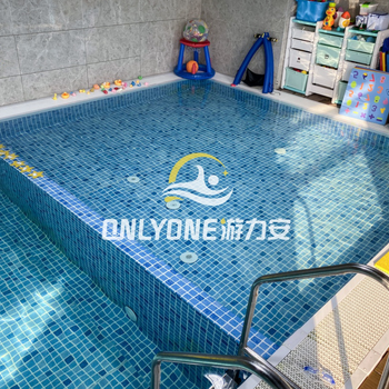 浙江杭州嬰幼兒拼接泳池-大型室內(nèi)恒溫?zé)o邊際泳池