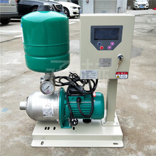 德国威乐wilo水泵MHI1604冷热水全自动变频泵多级离心恒压泵不锈钢稳压泵