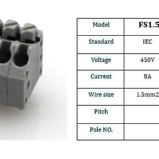 LED驱动电源弹片式接线端子接线端子连接器生产厂家图片6