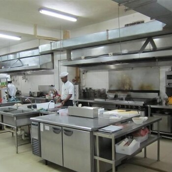成都广旭酒店工厂食堂餐厅厨房设备维修安装大锅灶具风机蒸柜