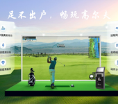 韩国原装室内高尔夫模拟器设备高速摄像