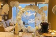 气球场景图大全——​湘潭气球求婚场景布置气球生日布置