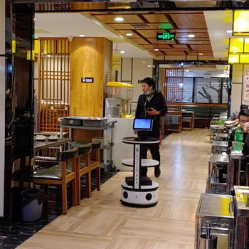 餐廳機(jī)器人租賃銷售送餐傳菜機(jī)器人