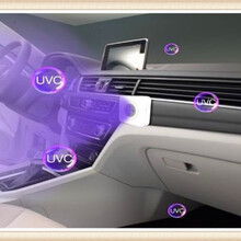车载UVLED净化器消毒器紫外线杀菌灯