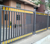 广州小区围墙栅栏生产厂家白云区产业园围栏定做