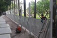 东莞市莞城区道路围蔽简易护栏网金属板冲孔网围挡