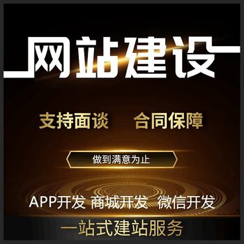 南昌互联网技术开发网站建设小程序APP软件开发